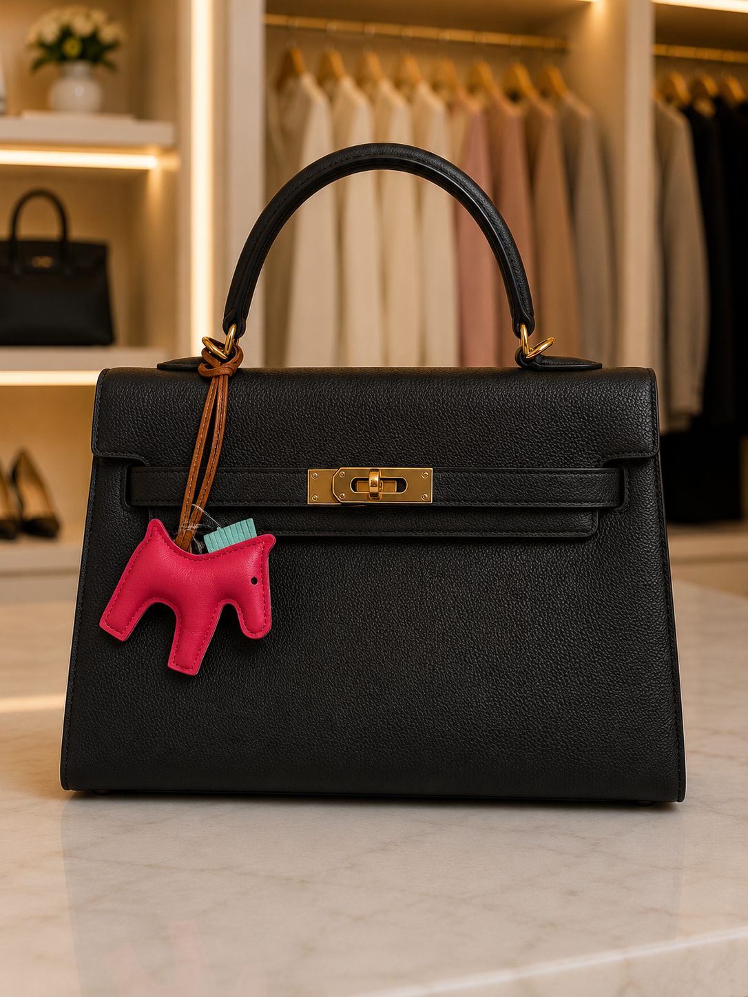 Medium Icon Bag - Black, Orange or Taupe