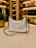 Michael Kors Satchel Purse - Silver