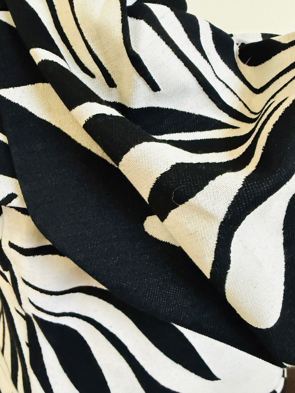 One-Shoulder Jacquard Dress - Black and White - White House Black Market