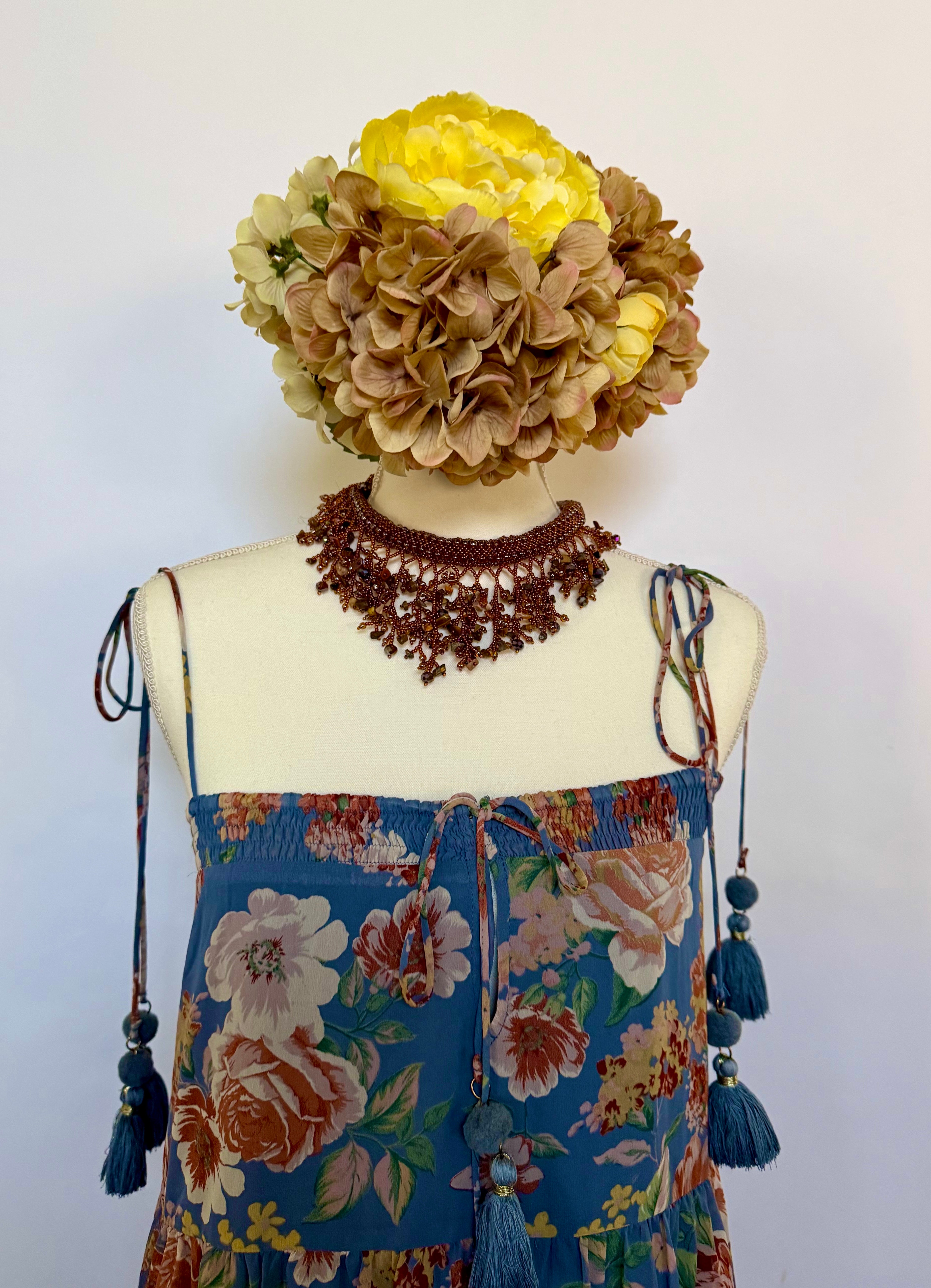 Bloom Tassel Dress