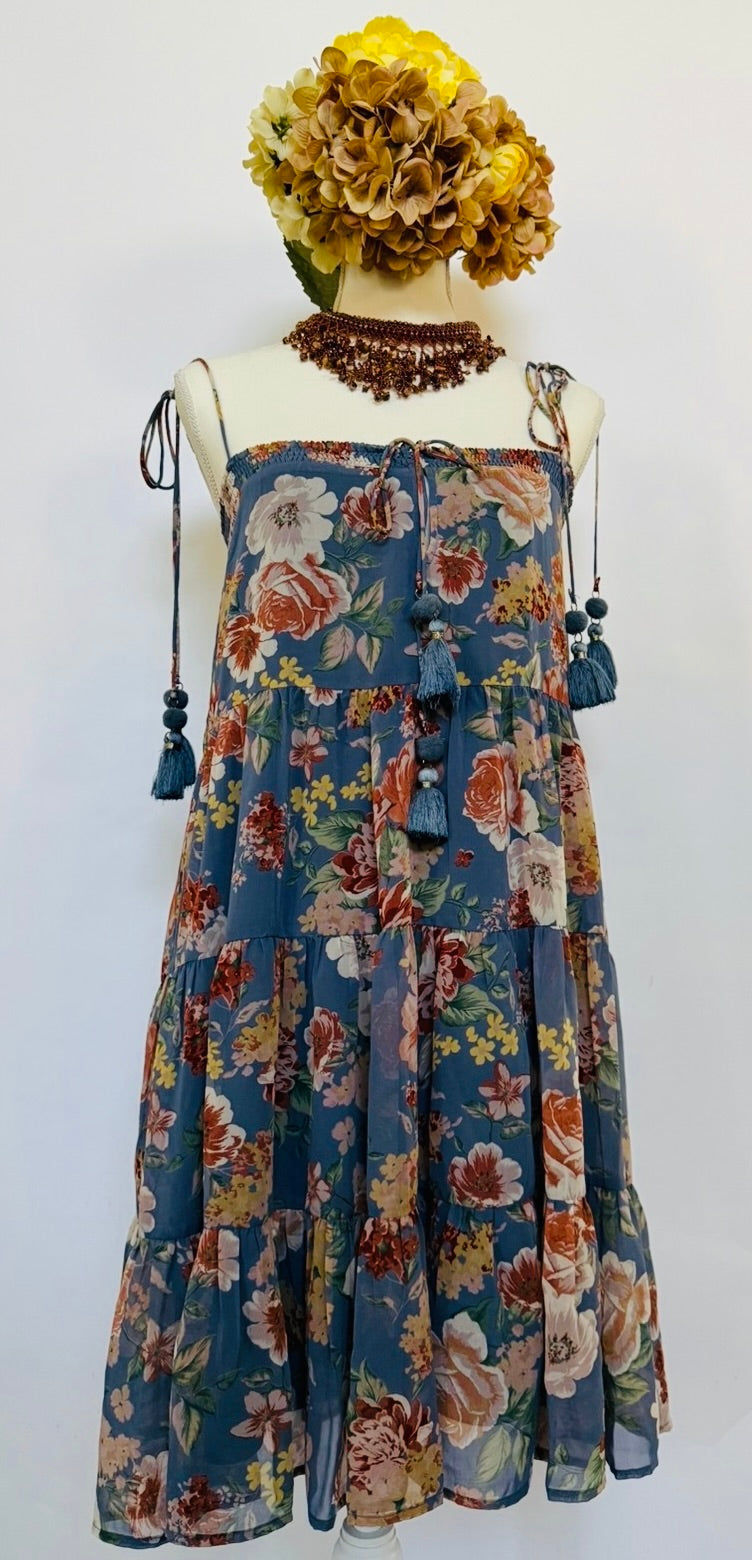 Bloom Tassel Dress