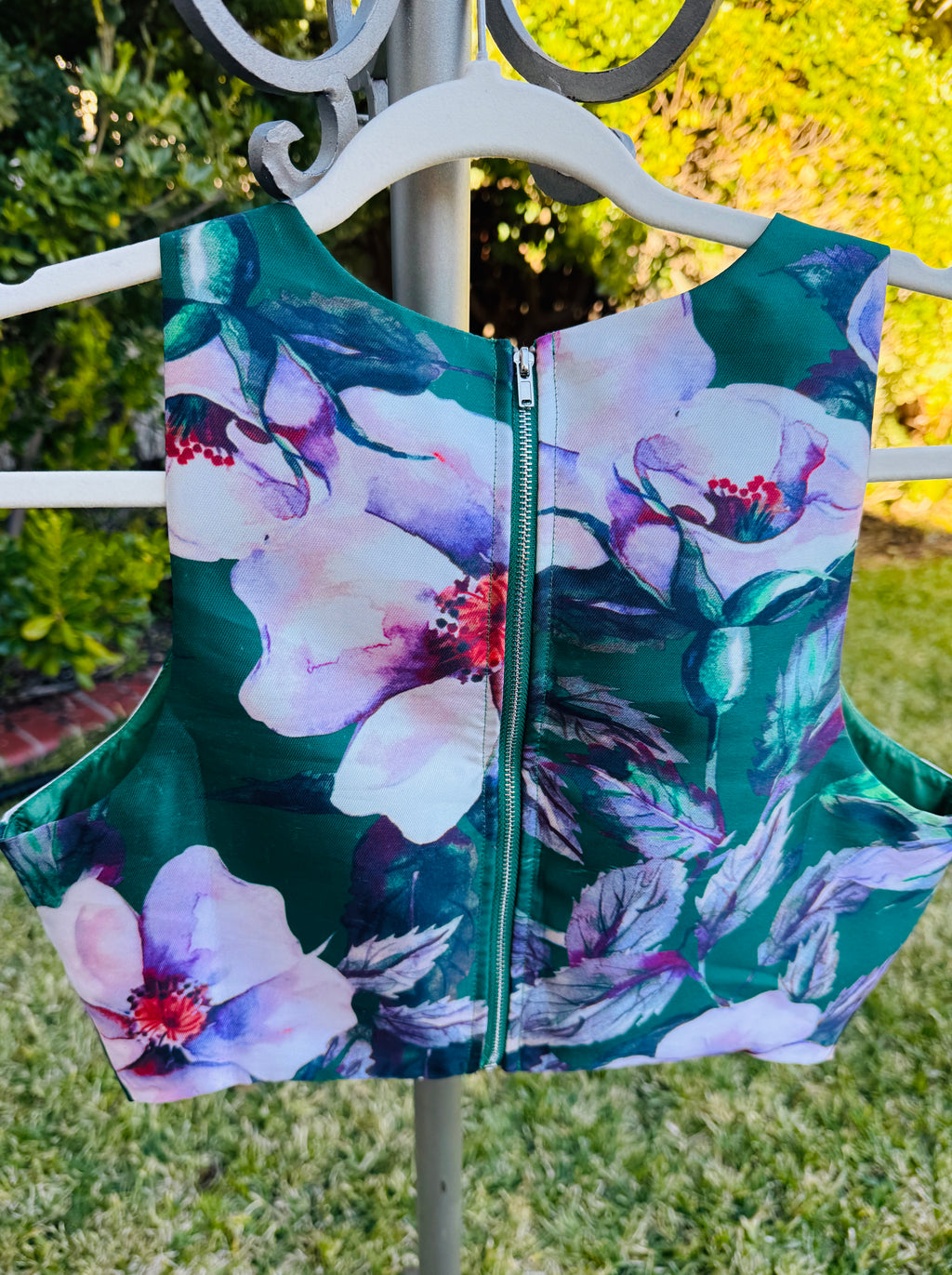 Romantic Bloom Crop Tank