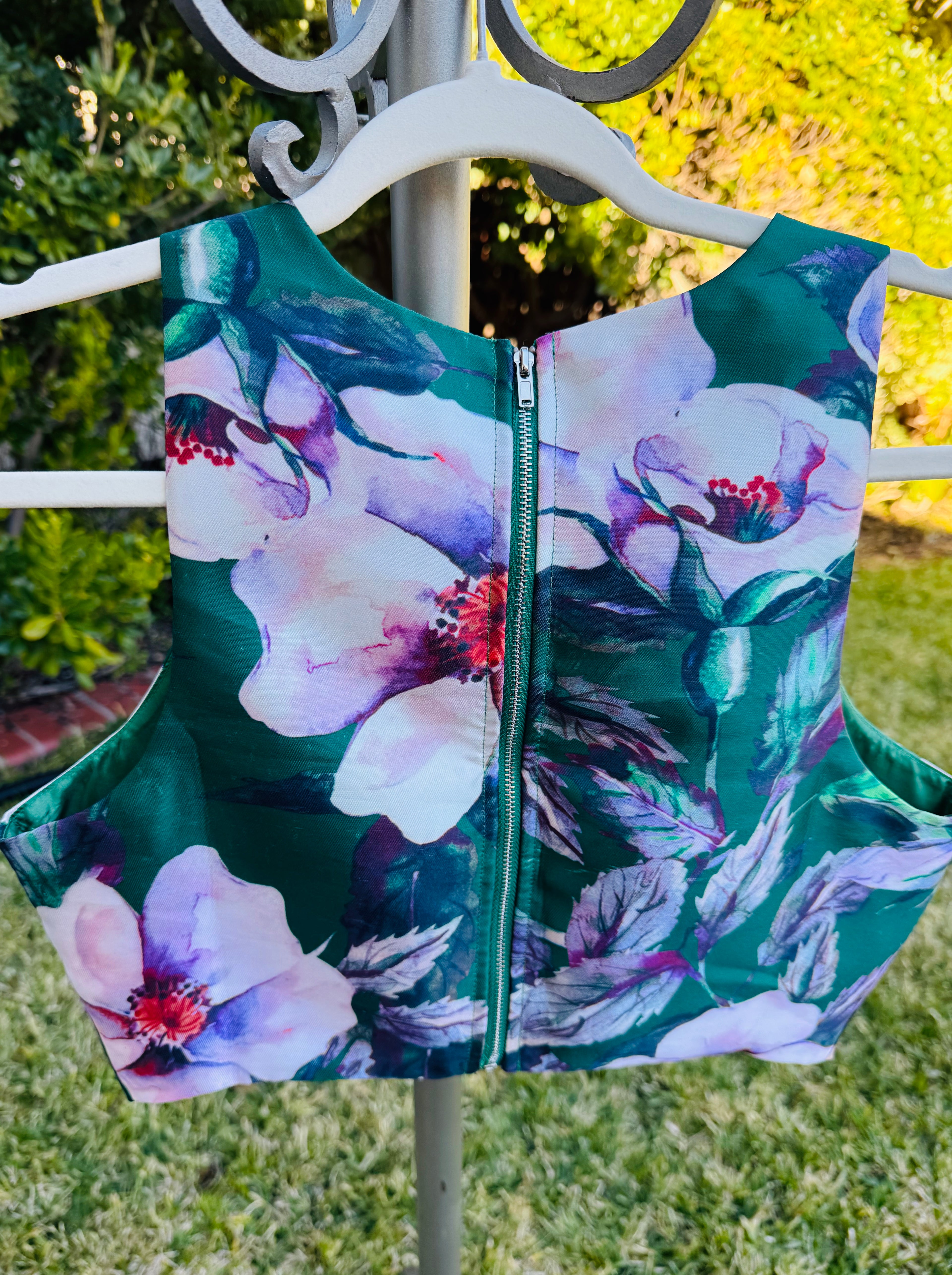 Romantic Bloom Crop Tank