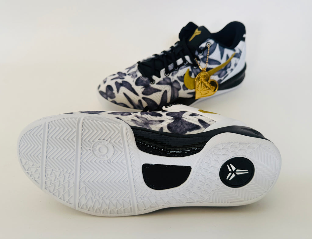 Kobe 8 Protro GS "Mambacita" – White/Metallic Gold-Black (FN0266-102) - Nike