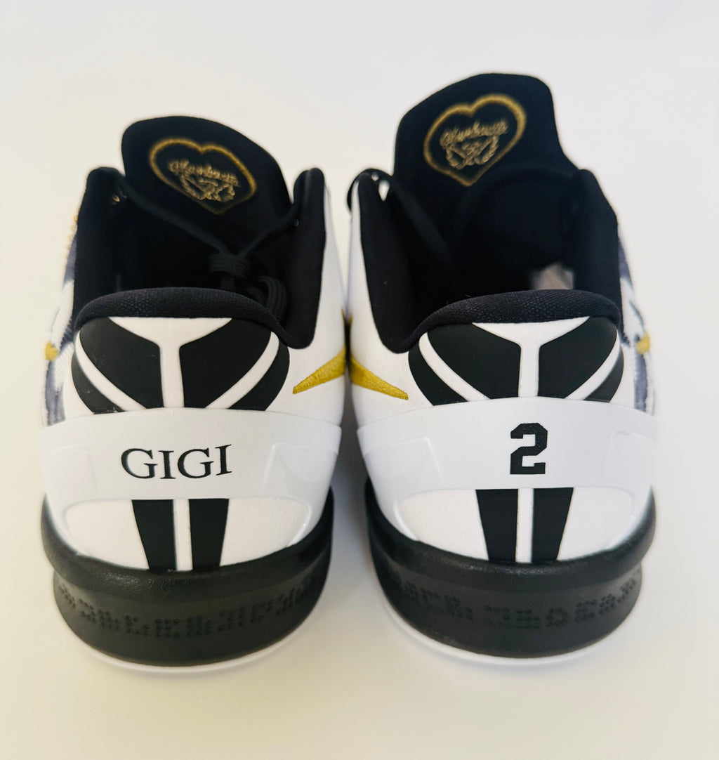 Kobe 8 Protro GS "Mambacita" – White/Metallic Gold-Black (FN0266-102) - Nike