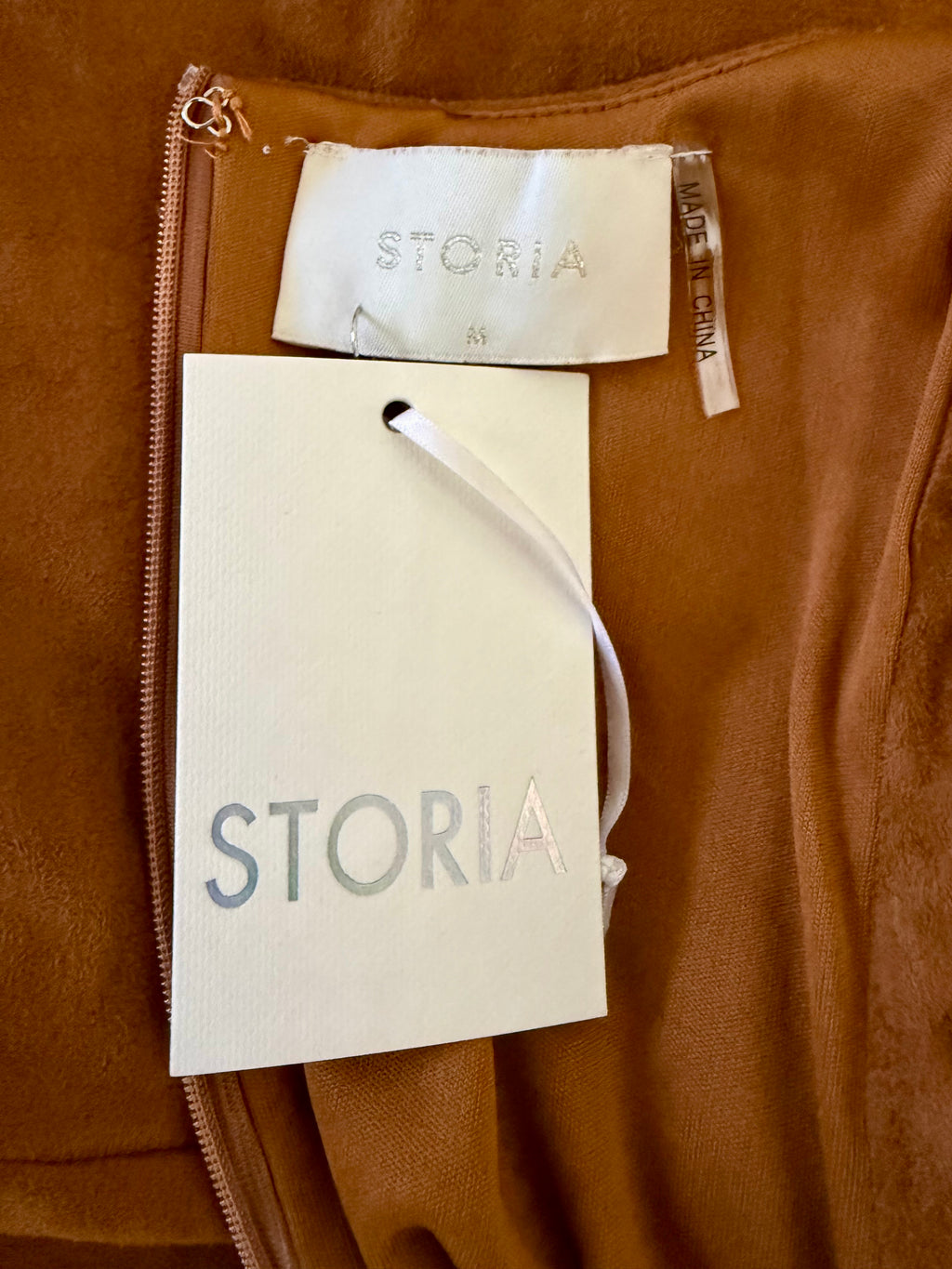 Short Dress - Brown