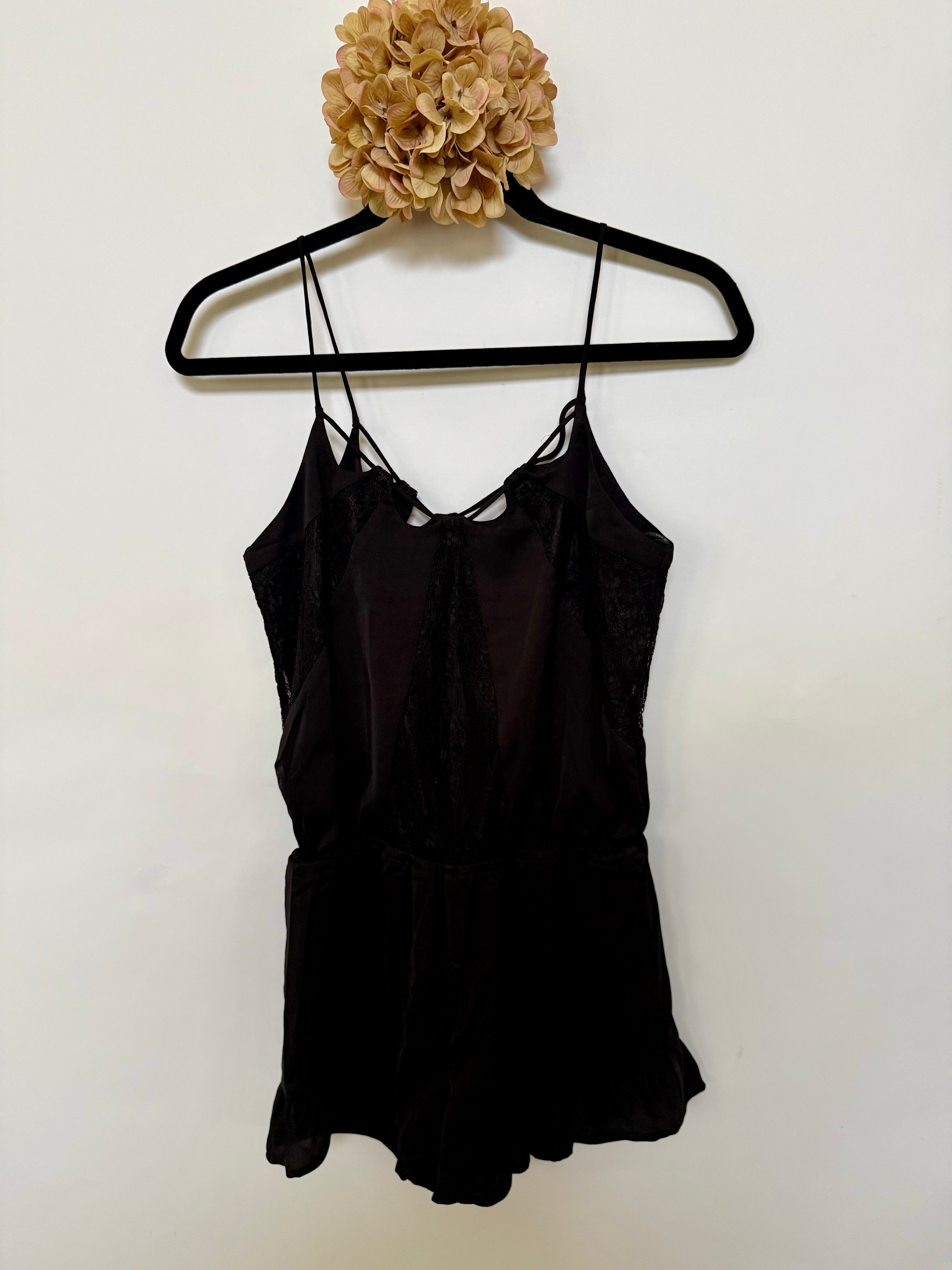 Black Romper - Small