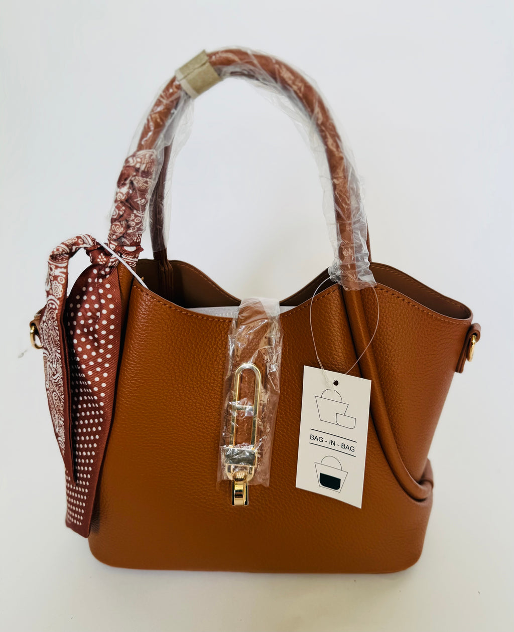 Modern Bag-in-Bag Medium Set - Black, Tan or Blush