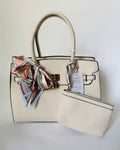 Soft White Elegance Bag Set