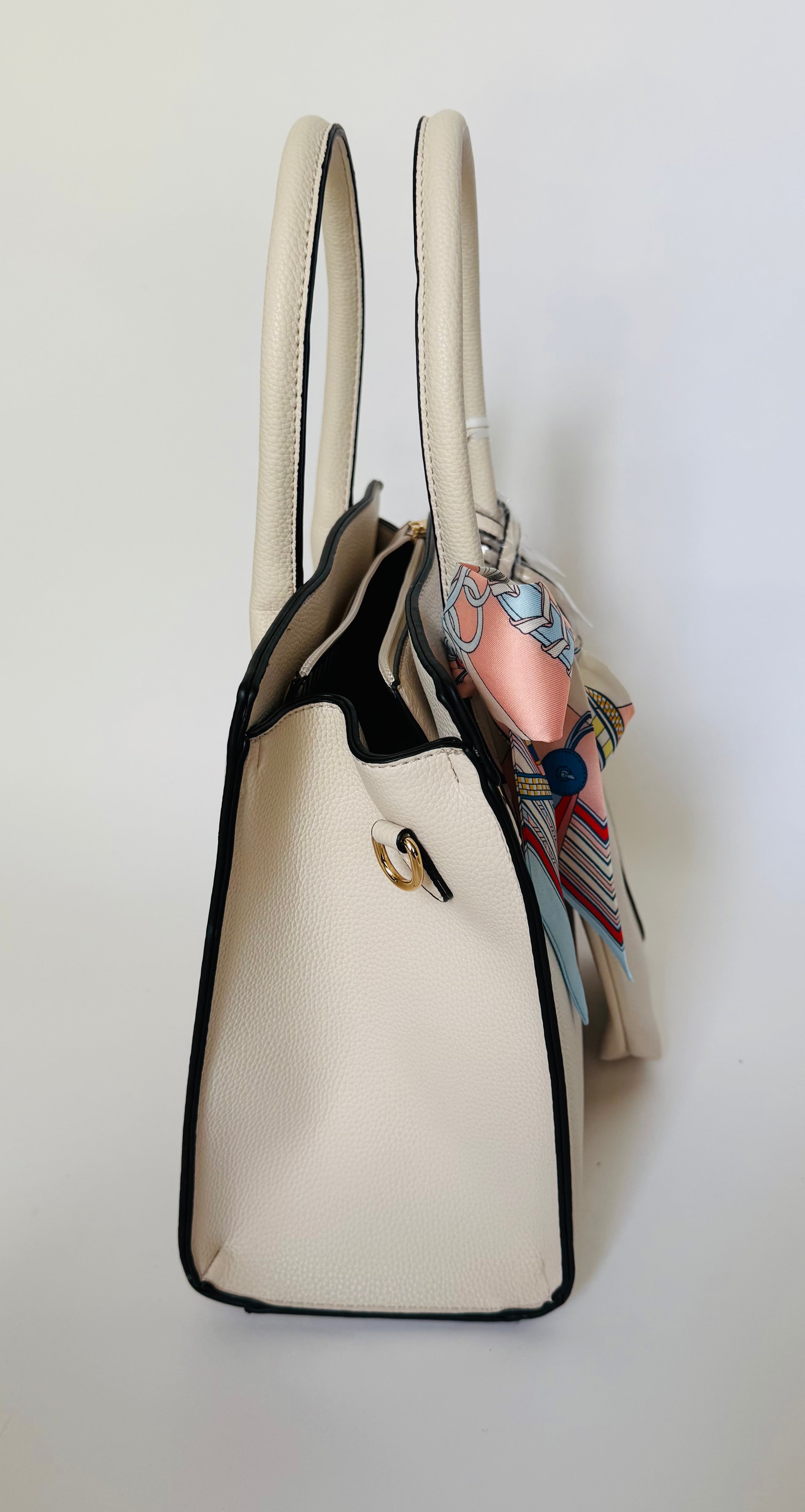 Soft White Elegance Bag Set