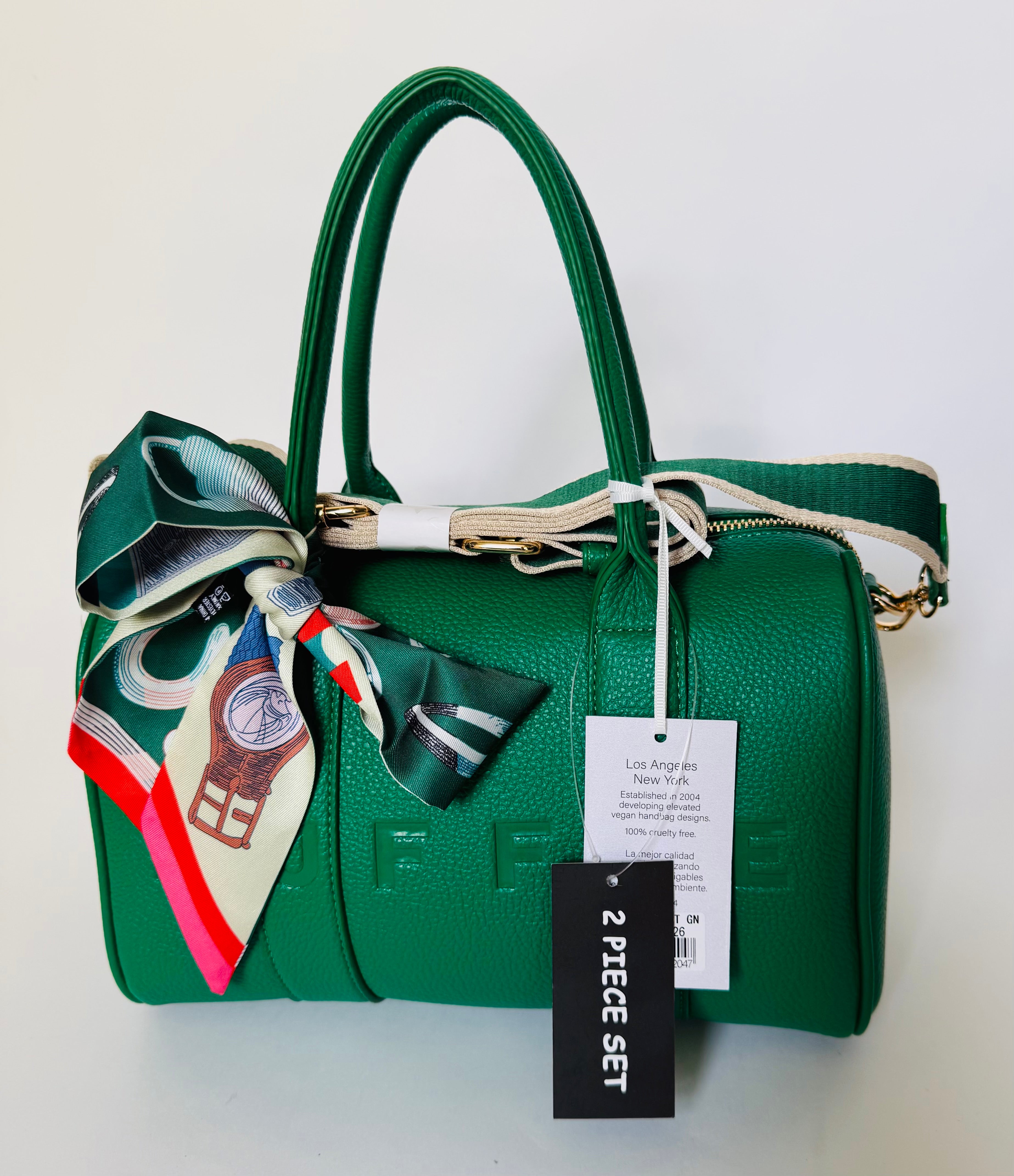 Vegan Evergreen Medium Duffle Bag