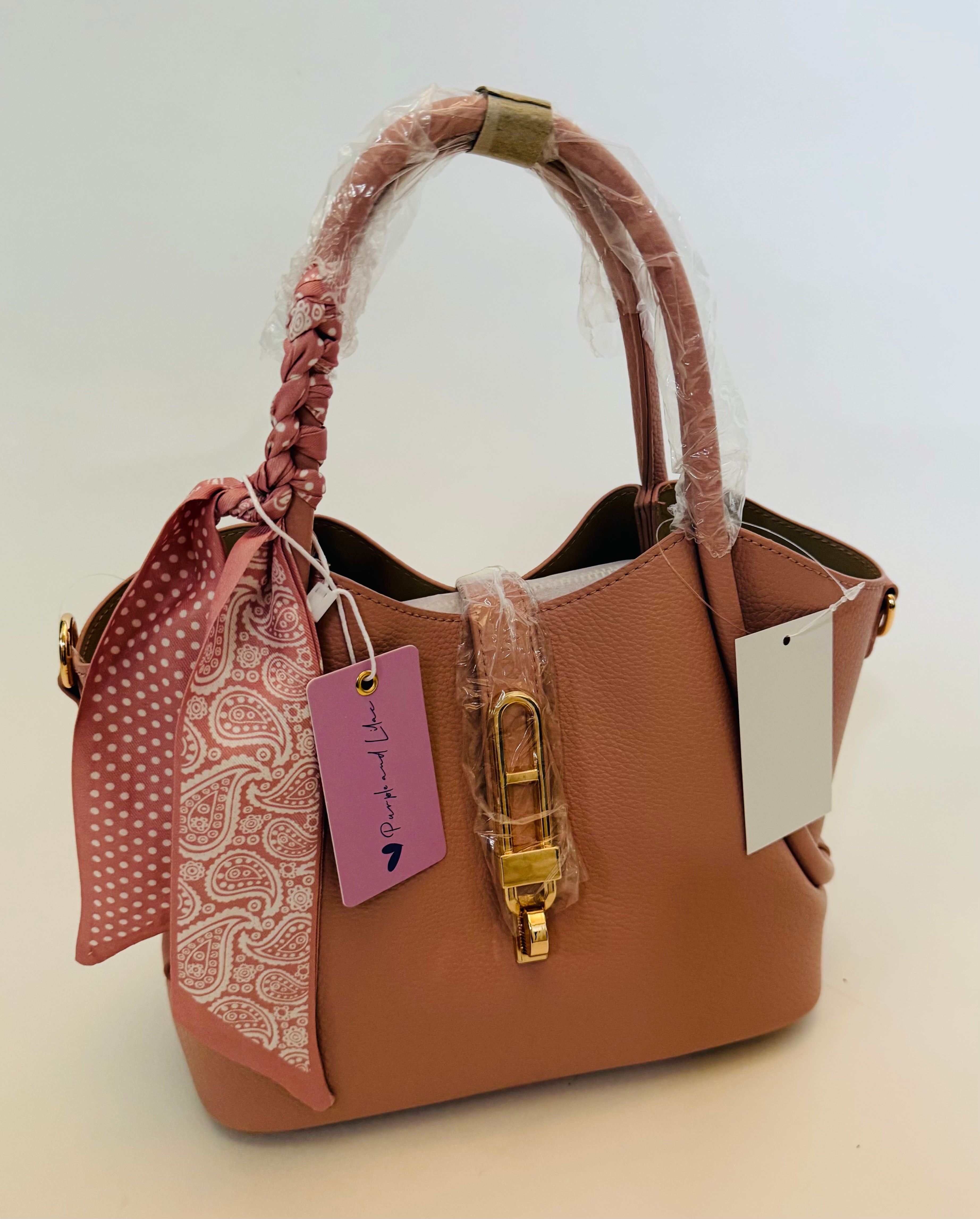 Modern Bag-in-Bag Medium Set - Black, Tan or Blush