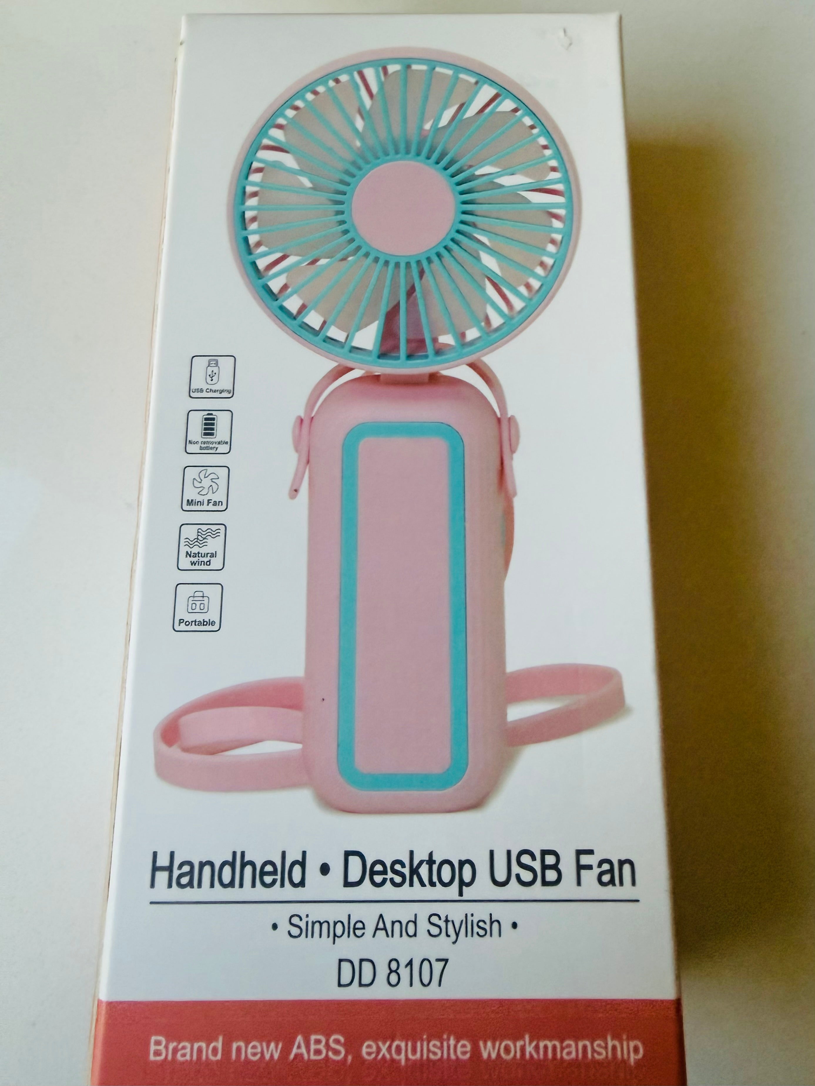 Mini Individual Handheld USB Desktop Fan
