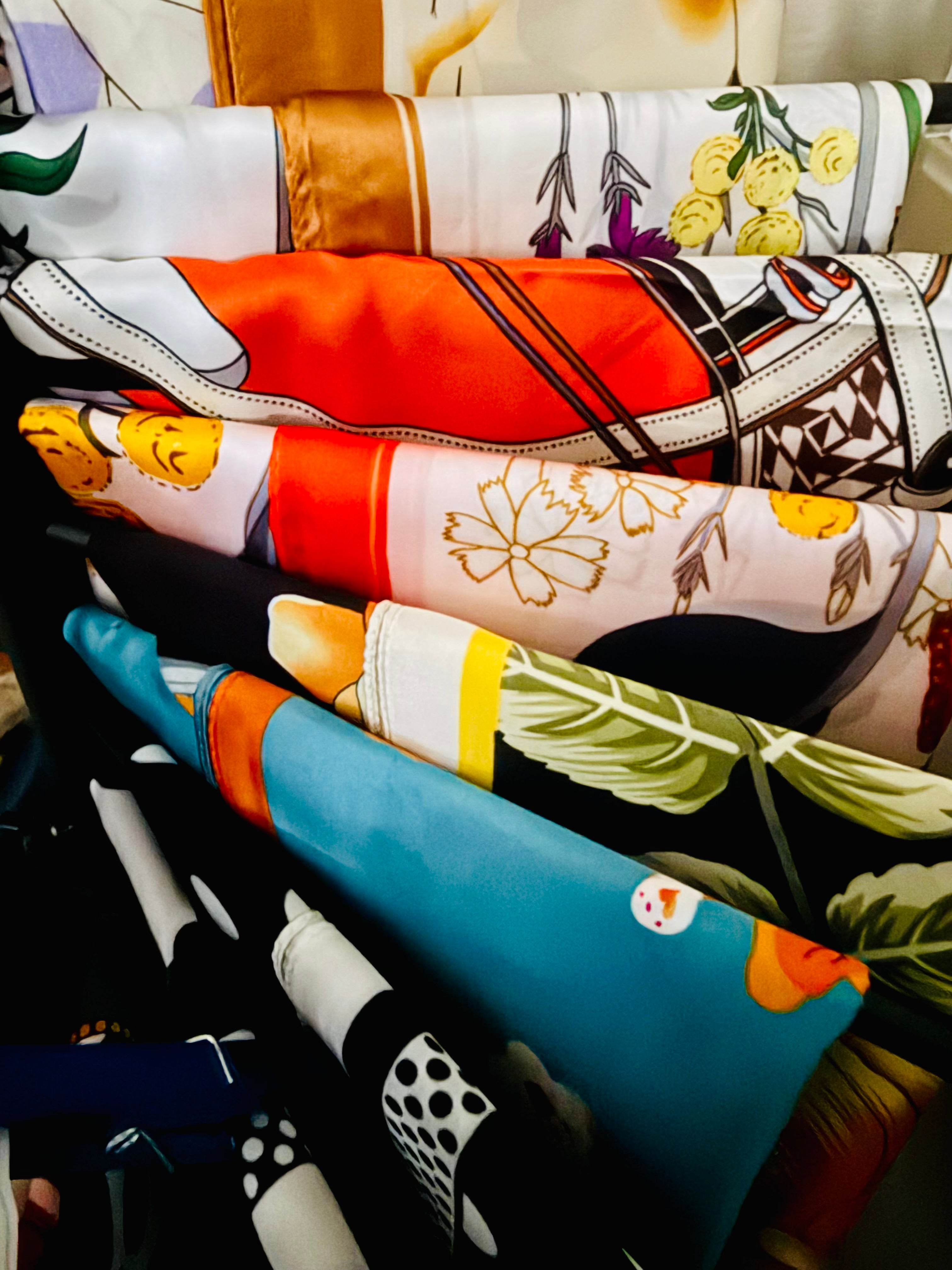 Scarfs 26x27 (Various Designs/Colors)