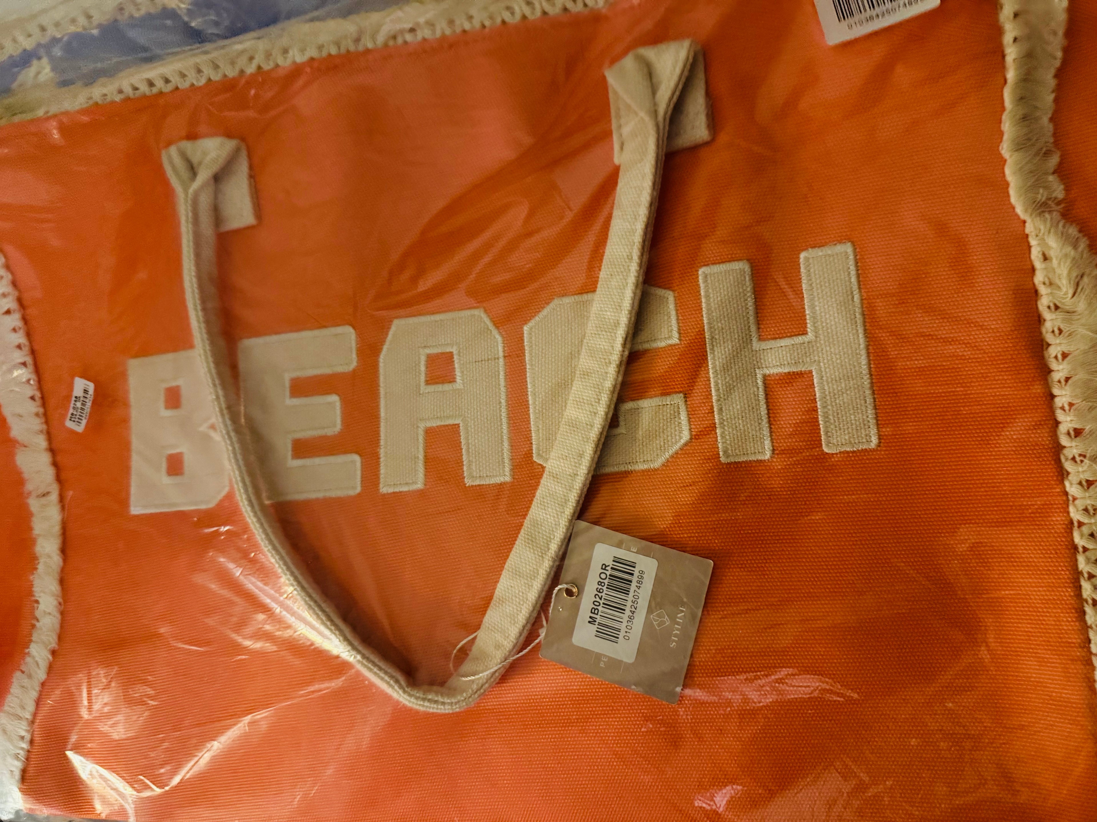 Oversized Beach Tote Bag (Various Colors/Designs)