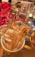 Golden Bloom Scallop Teaspoons