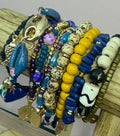 Multi-Color Beaded Bracelet Set