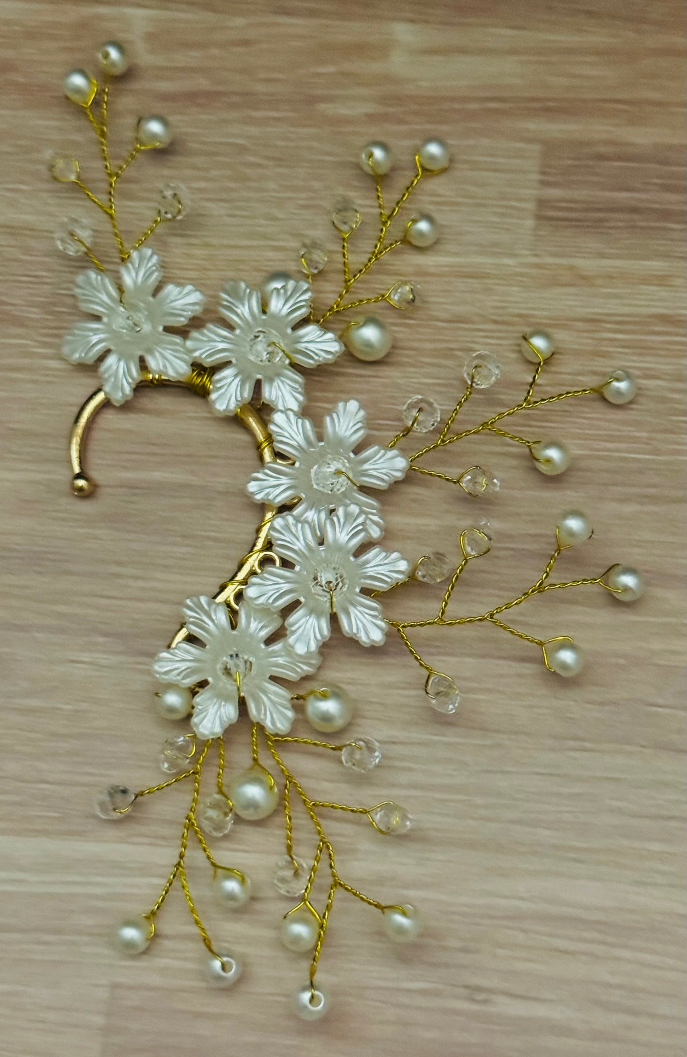 Heavenly Bloom Ear Cuff - No Piercing Needed