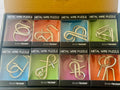 Silver Metal Wire Puzzle