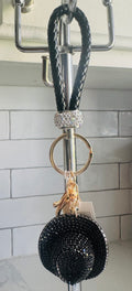 Western Shine Cowboy Handbag Charm - White or Black