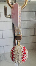 Game Day Beaded Sports Handbag Charm - Baseball/Soccer