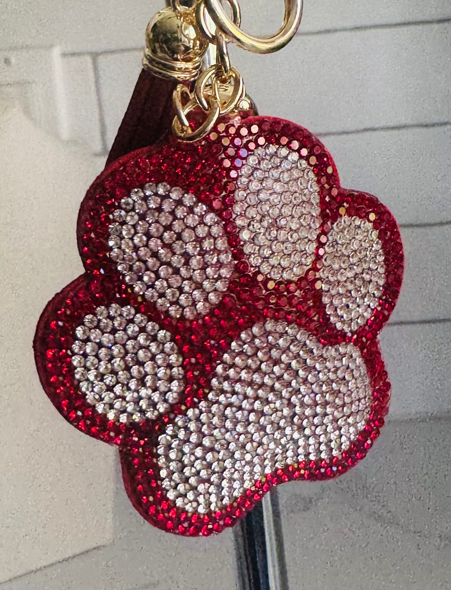 Posh Pup Hand Bag Charm  - Black, Red or White