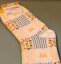 Flower and Bows Design Tube Socks